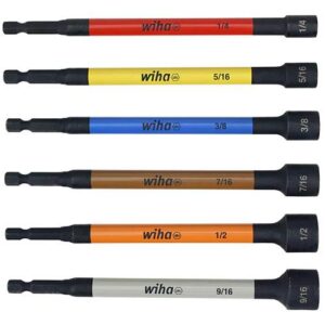 WIHA
Color Coded Magnetic Nut Setter SAE Set
Part No.: 70486
|
SKU: WIH70486